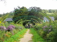 Garten am Haus von C.Monet in Giverny