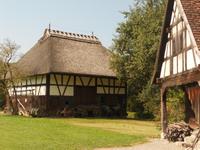 alte Bauerngehöfte im Freilichtmuseum Kürnbach
