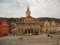 Schwäbisch Hall, Marktplatz mit Rathaus