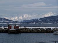 Am Fährhafen des Ullsfjord / Ullsfjorden