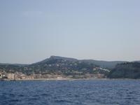 Tag Blick auf Cassis