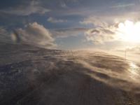 Die Straße vom Nordkap nach Honningsvag