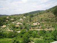 Blick vom Berg