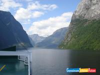 Kreuzfahrt über den Sognefjord
