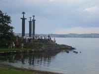 drei Schwerter am Hafrsfjord