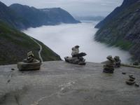 Trollstiggen Steinhaufen