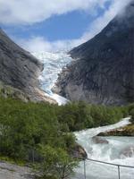 Blick zum  Briksdalsbreen