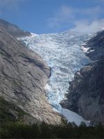 Blick zum Briksdalsbreen