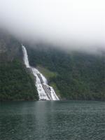 Freierwasserfall im Geirangerfjord