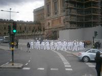 Aufmarsch zur Wachablösung