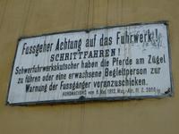 Vorsicht in Wien