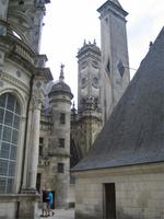 auf dem Dach des Schlosses