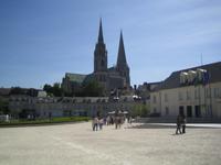 Chartres, Blick zur Kathedrale