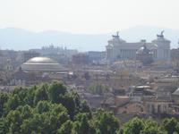 Blick auf Rom von Engelsburg