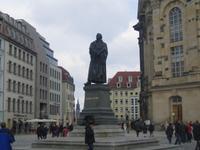 Lutherdenkmal an der Frauenkirche
