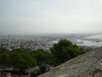Blick vom Schloss Bellver auf Palma de Mallorca