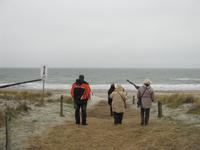 Spaziergang zur Ostsee