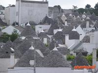 Stadtansicht auf Alberobello