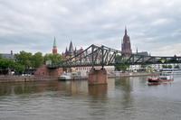 Eiserner Steg und Dom, Frankfurt am Main