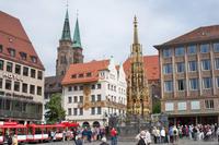 Schöner Brunnen in Nürnberg
