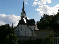 Bled, Burgblick vom Hotel Jelovica aus