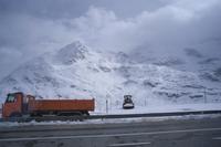 auf dem Bernina-Pass ...