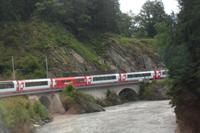 Fahrt mit dem Glacier-Express