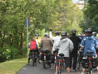 Start zur 2. Tagesetappe