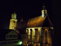 017-Stiftskirche bei Nacht