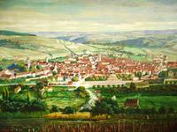 032-Bad Mergentheim, Stadtansicht im  Deutschordensmuseum