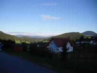 Blick über Semriach in Österreich