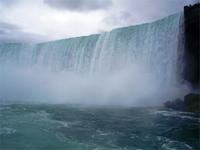 Die gewaltigen kanadischen Niagara Fälle