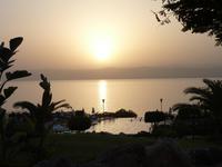 Sonnenuntergang am Toten Meer
