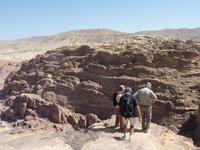 Auf dem Opferplatz in Petra