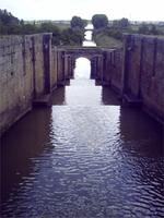 Kanal von Kastilien bei Frómista