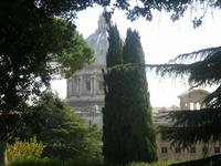 in den Vatikanischen Gärten