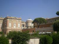 in den Vatikanischen Gärten