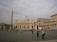 Petersplatz mit Petersdom