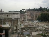 Blick auf das Forum Romanum
