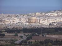 Blick von Mdina nach Mosta