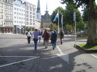 Am Place de la Constitution (Luxemburg-Stadt)