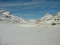 Fahrtimpressionen vom Bernina-Express