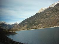 Fahrtimpressionen vom Bernina-Express