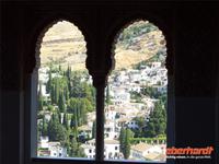 Blick auf das Altstadtviertel Albaicin