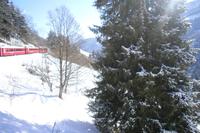 Fahrt mit dem Arosa-Express