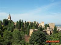 Blick auf die Alhambra