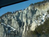Fahrtimpressionen vom Glacier-Express
