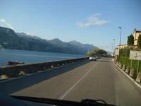 Fahrt am Gardasee