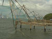 Chinesische Fischernetze