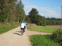 Eberhardt-Radgruppe in Masuren